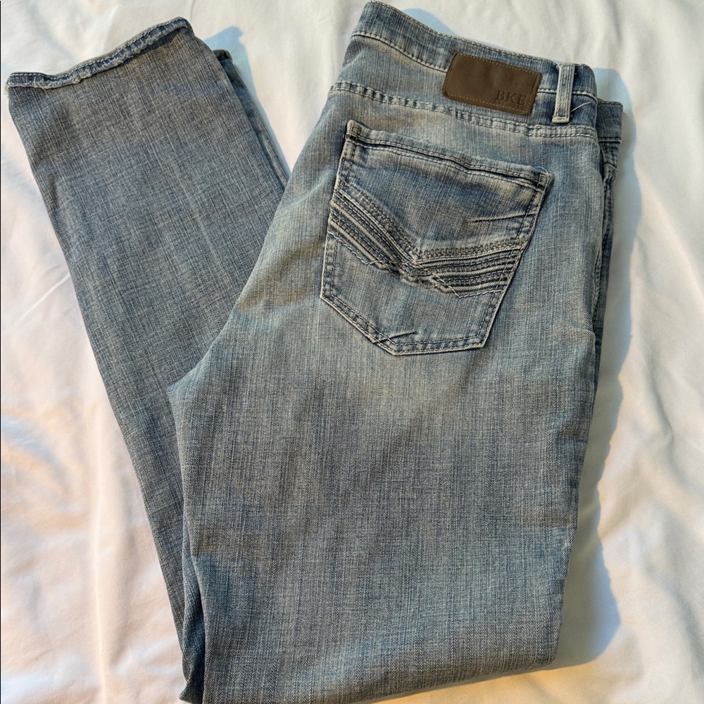 BKE Slim Fit Light Blue Jeans